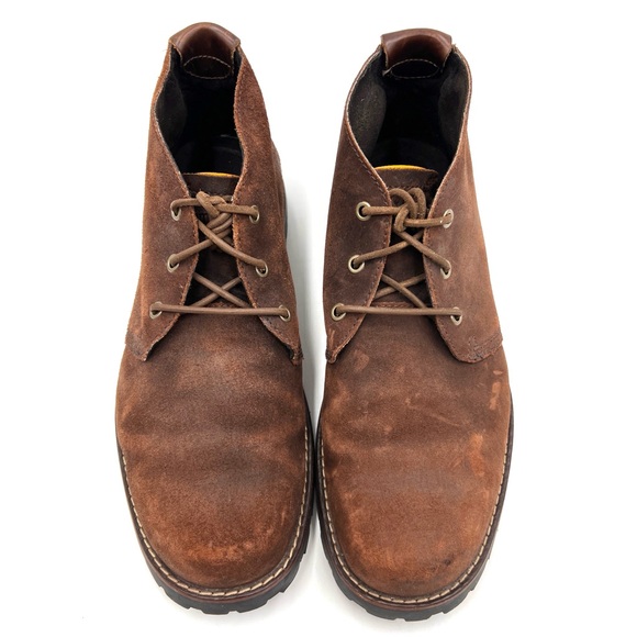 Timberland Lace Up Suede Leather Waterproof Chukka Ankle Boots Men Size 9.5 main image 4